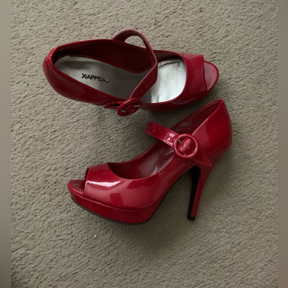 X-Appeal High Heel Size 8 (red)